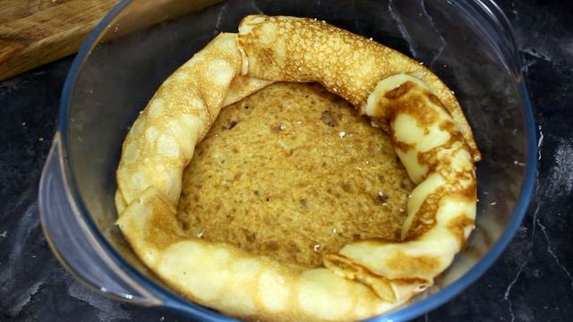 Блинная Запеканка с Куриным Фаршем смотреть онлайн