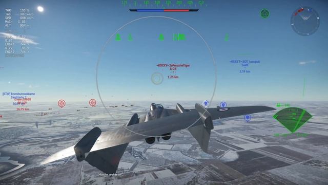 BIG GIRL! Sea Vixen - Great Britain - War Thunder Review! смотреть онлайн