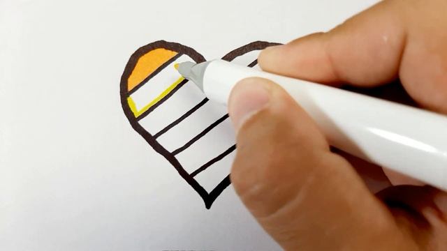 Как нарисовать СЕРДЕЧКО / How To Draw A HEART