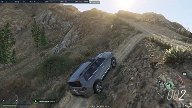 GTA V Car Review 2019 Toyota Land Cruiser VRX 200 vs Mount Chiliad смотреть онлайн