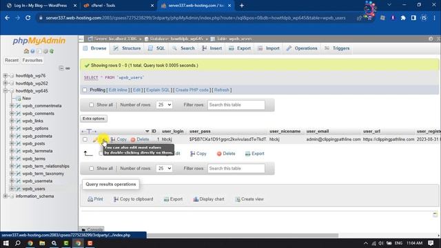 How To Find Wp Password & Username From Cpanel 2024 | Reset or Change WordPress Password смотреть онлайн