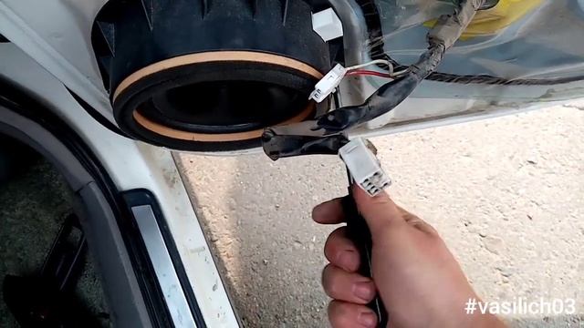 Дверные карты и акустические динамики Gx100, Jzx100 замена