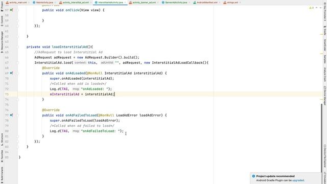 AdMob Ads | 03 Interstitial Ads | Android Studio | Java смотреть онлайн