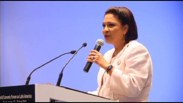 PM Kamla Persad-Bissessar's address at World Economic Forum, Rio de Janiero смотреть онлайн