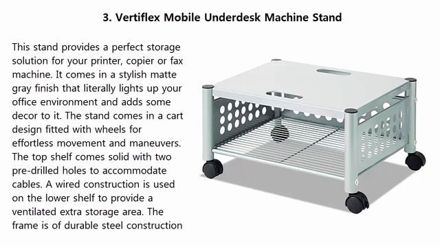 Top 5 Best Printer Stands 2019 and 2020 смотреть онлайн
