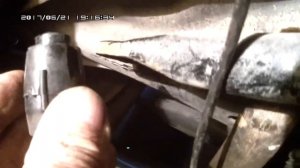 Замена стоики стабилизатора   Рено логан