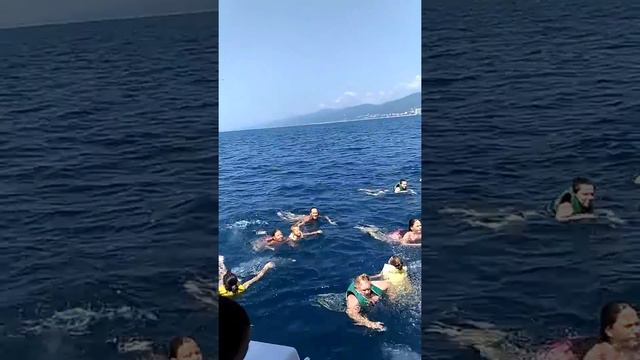 На катере в Краснодаре. В открытом море. Я, бабушка, мама, папа,Матвей, Артём и моя сестра Настя.! смотреть онлайн