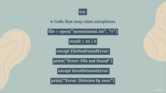 Exception Handling in Python: Master Errors like a Pro! ? ||#codingtips #codewithme #python #youtub смотреть онлайн
