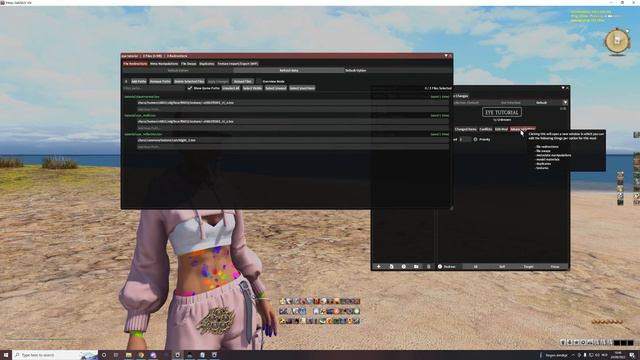 Let's Mod: Final Fantasy XIV — Installing/Making Eye Mods on Penumbra смотреть онлайн