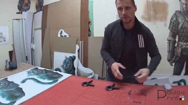 Изготовление ростовой фигуры из ПВХ 5 мм