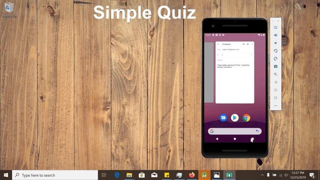 Simple Quiz App - App Introduction - Android App development with kotlin смотреть онлайн