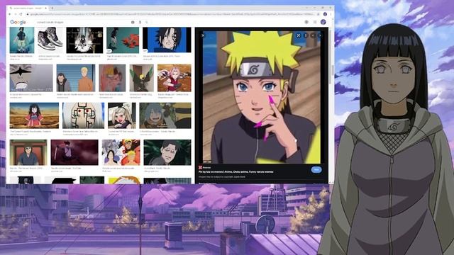 Hinata Reacts to Cursed Naruto Images смотреть онлайн