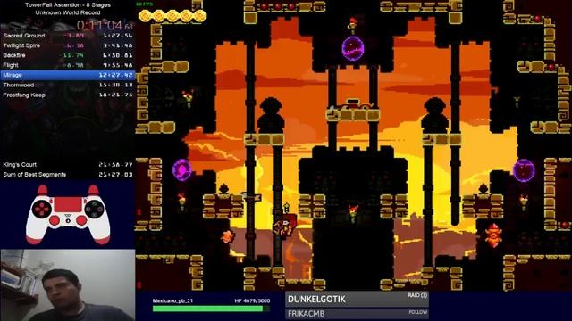 TowerFall Ascension - PB 8 Stages (21:40.86) смотреть онлайн