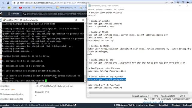 ⬇️ Descarga de MySQL, Apache, php y phpMyadmin en Ubuntu смотреть онлайн