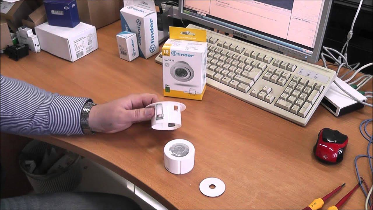 Инфракрасный датчик движения Finder.  Оборудование для 