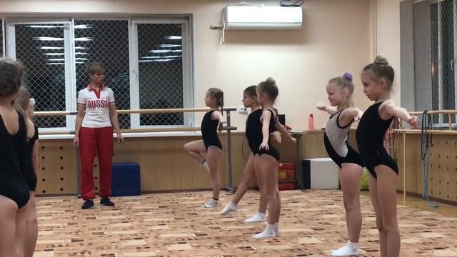 Варя Гимнастика зачёт 27.12.19 ч.2 смотреть онлайн