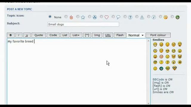How to creat new topic in phpBB смотреть онлайн