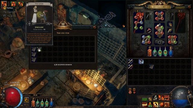 Path of Exile - Betrayal Trapped Stash (First time) смотреть онлайн
