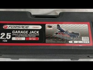 Домкрат Forsage 2,5 тонны, с фиксацией. разборка, доработка и тест