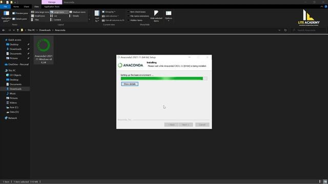 How to install PYTHON 3 / JUPYTER Notebook using ANACONDA Navigator in Windows 10. смотреть онлайн