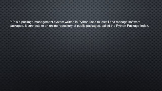 PIP Introduction | What is PIP in Python by Cloudnet Academy смотреть онлайн