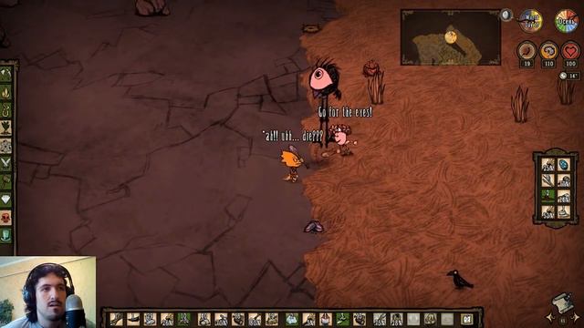 Necros и Dantekris - Альфис и Гастер приручают Гломмера | Don't Starve Together