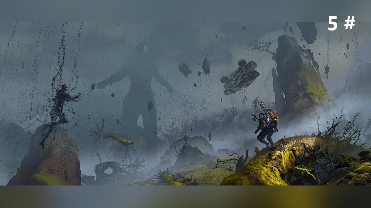 Прохождение Death Stranding 5 # (Получил оружие против тварей но был съеден)