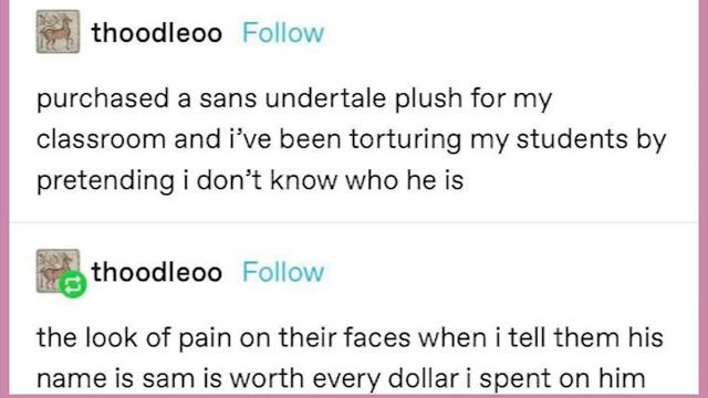Sam Undertale | Late Night Tumblr Posts смотреть онлайн