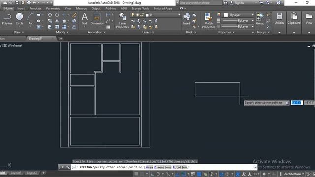 How to design ground floor plan 32'*38' plot size in AutoCAD 2018 смотреть онлайн