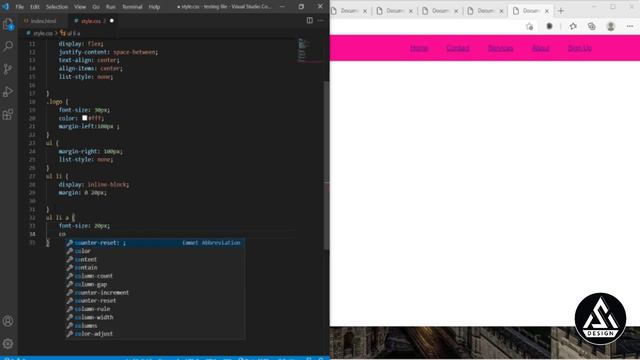 How To Make A Beautifull Navbar Using Html And Css - By Code смотреть онлайн