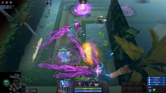 Roshpit Champions 4.1 - Sea Fortress run - Post-rework W Arcana Solunia смотреть онлайн