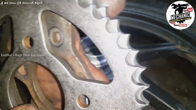 How To Change Honda Unicorn Chain Spockets||Kadthal Village Bike Mechanic смотреть онлайн