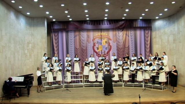 Дж.Верди "О ты прекрасна, родина наша". хор из оперы "Новохудоносор" русск. текст К. Алемасовой