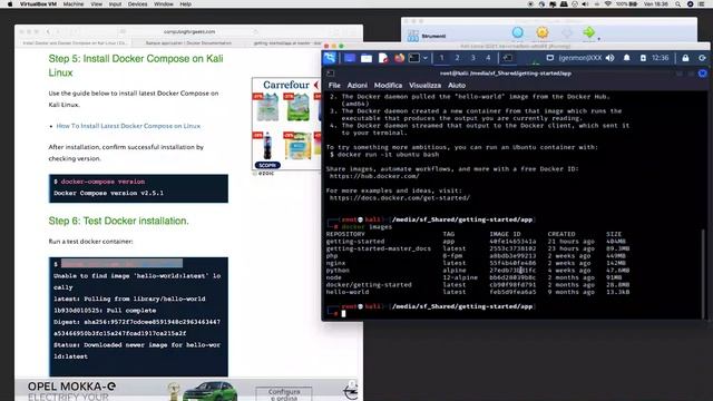 Esempio di installazione Docker su Linux e avvio applicazione di esempio ( ITA ). смотреть онлайн