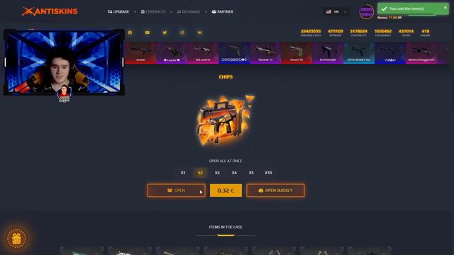 ANTISKINS DEPOSIT YAPTIK KATLAYABİLDİK Mİ ? PROMO CODE смотреть онлайн