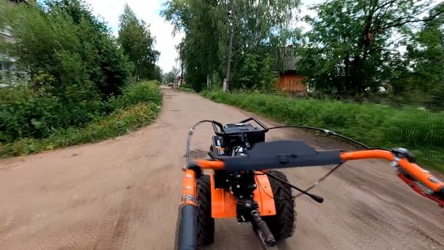 Готов к испытаниям! Доделал мотоблок. Весь день в гараже. смотреть онлайн