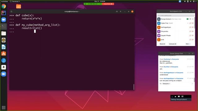 Day 8 - Advanced Topics in Functions in Python| Hands-on Training by Rutuja Kulkarni смотреть онлайн