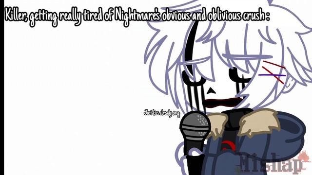 "Please acknowledge your feelings already Nightmare" -Killer [Crossmare] (Undertale AU) смотреть онлайн