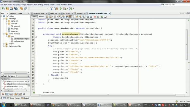 5-Web Developing with JavaEE-Servlet Generated by Netbeans-Sinhala смотреть онлайн