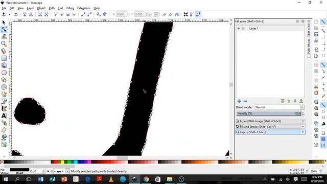 Tutorial: How to digitize for free in Inkscape! смотреть онлайн