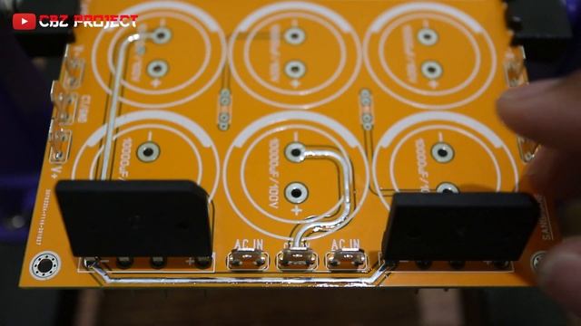 DIY Class-AB Amplifier Power Supply using 6 Capacitor with Softstart смотреть онлайн