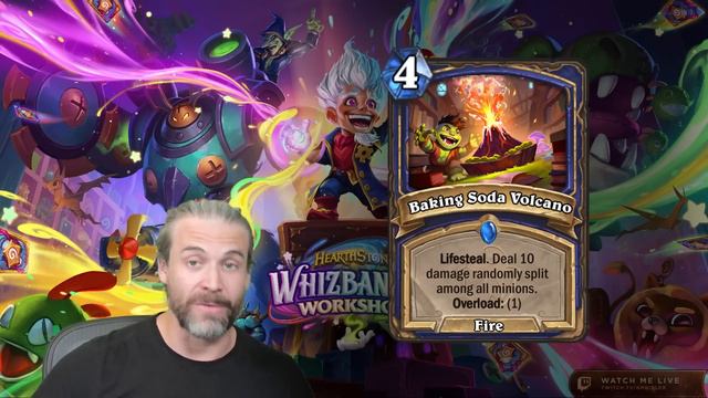 (Hearthstone) SIX NEW SHAMAN CARDS! Hagatha the Fabled and MORE revealed from Whizbang's Workshop! смотреть онлайн
