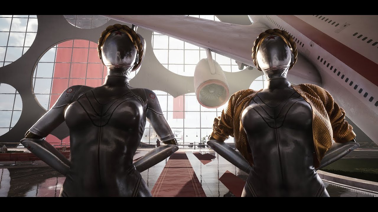 Atomic Heart Все сцены с Близняшками