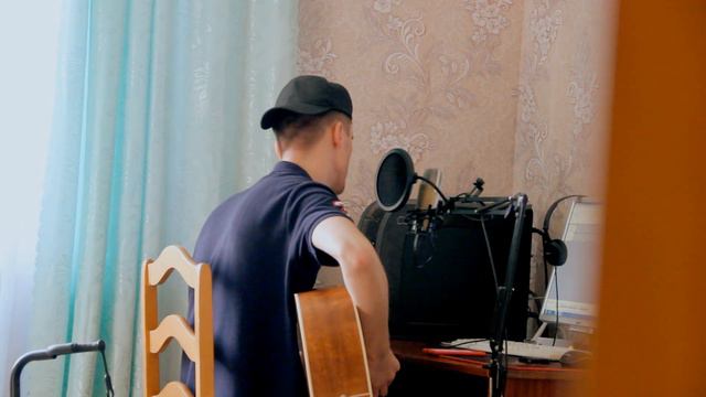 темно - оранжевый закат / кавер на гитаре смотреть онлайн