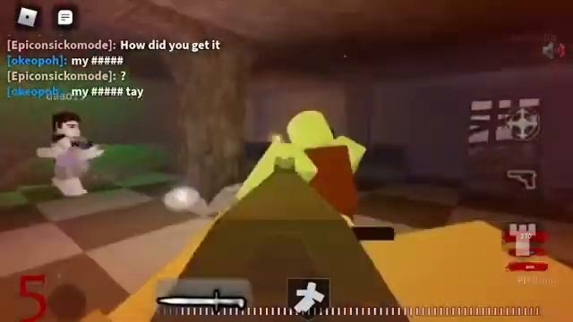 Call of duty zombies but its Roblox смотреть онлайн