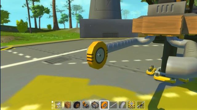 Как построить мотоцикл в Scrap Mechanic смотреть онлайн