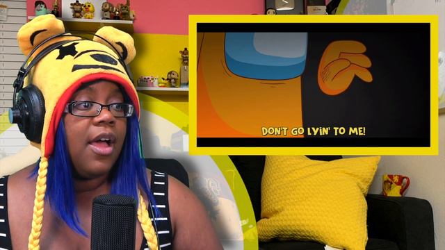 Lyin' 2 Me | Among Us Song | CG5 | AyChristene Reacts смотреть онлайн