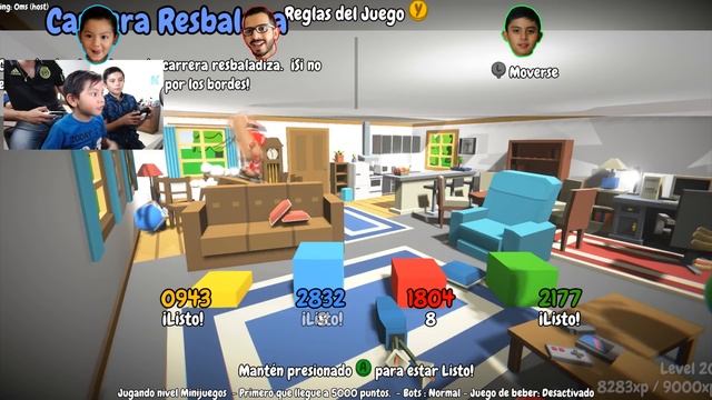 Ballena me Come | Party Panic Mini Juegos | Karim Juega смотреть онлайн