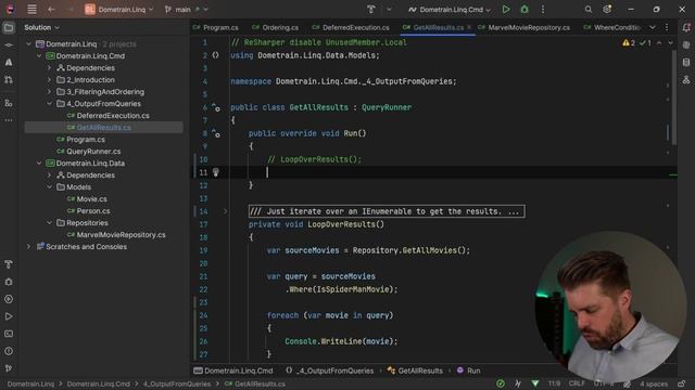 Dometrain - From Zero To Hero LINQ In NET 2024 P1