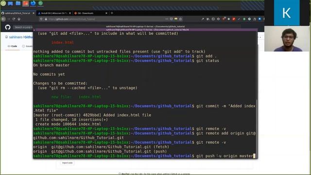 A Dive Into Git & GitHub | Part 1 | Sahil Nare | Karan Mashru смотреть онлайн